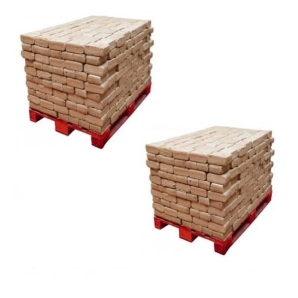 Troncos comprimidos – 1080 troncos – 100% natural