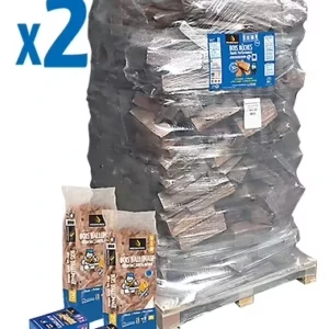 Pack troncos de leña 40cm Woodstock 2 palets