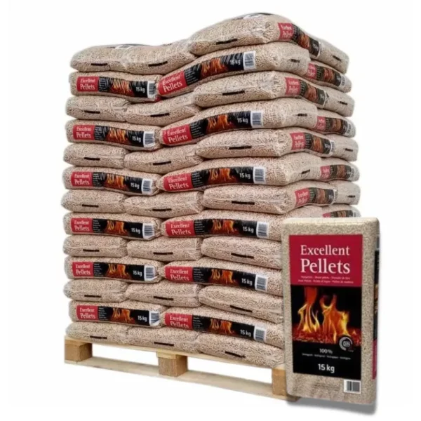 Pellet Excelente – Palet de 70 sacos de 15 kg