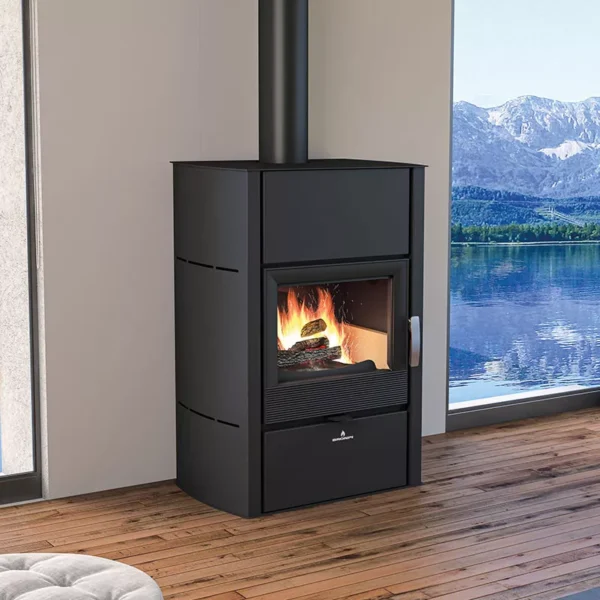 Estufa de leña hidráulica HydroNova Plus – 12,7 Kw