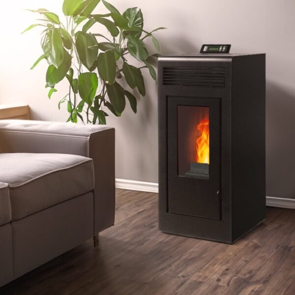 Estufa de pellet estanca (salida superior concéntrica) – Vulcano Up – 10,8 Kw