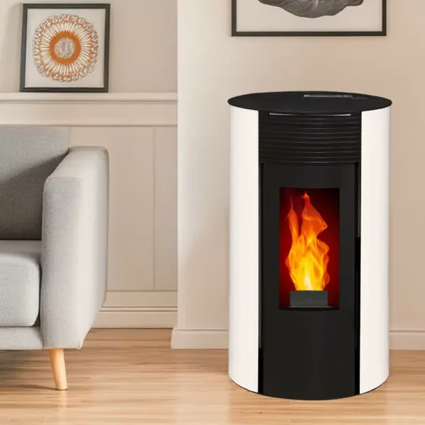 Estufa de pellet estanca (salida superior concéntrica) – Giuliana Up – 9,1 Kw
